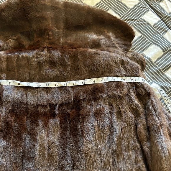Vintage 1950's Mink Coat - Picture 5 of 9